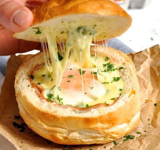 oeuf dans pain